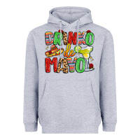 Heather Grey drinko de mayo Heavyweight Hoodie - LillyAllenDesigns