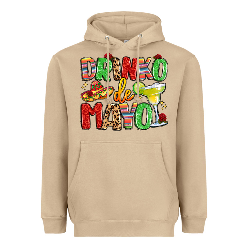 Drinko De Mayo Heavyweight Hoodie by LillyAllenDesigns | Teevron