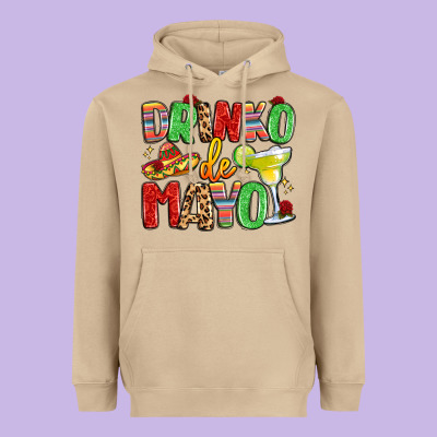 Drinko De Mayo Heavyweight Hoodie Designed By Lillyallendesigns