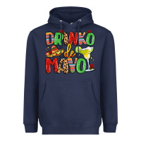 Navy drinko de mayo Heavyweight Hoodie - LillyAllenDesigns