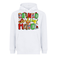White drinko de mayo Heavyweight Hoodie - LillyAllenDesigns
