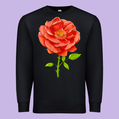 All A Twitter Rose Premium Sweatshirt Designed By Lillyallendesigns