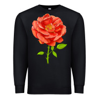 Black All A Twitter Rose Premium Sweatshirt - LillyAllenDesigns