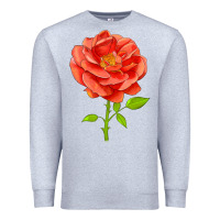 Heather Grey All A Twitter Rose Premium Sweatshirt - LillyAllenDesigns