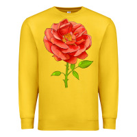 Lemon All A Twitter Rose Premium Sweatshirt - LillyAllenDesigns