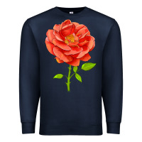 Navy All A Twitter Rose Premium Sweatshirt - LillyAllenDesigns