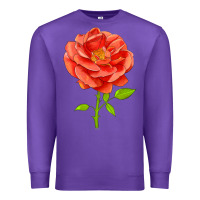 Purple All A Twitter Rose Premium Sweatshirt - LillyAllenDesigns