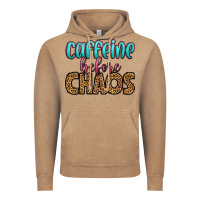 Vintage Coffee caffeine before chaos Vintage Hoodie - HRA Design Shop