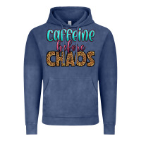Vintage Denim caffeine before chaos Vintage Hoodie - HRA Design Shop