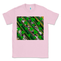 Bubblegum Pink st patricks western brush strokes Classic Tee - Artiststas