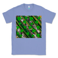 Colony Blue st patricks western brush strokes Classic Tee - Artiststas