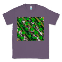 Lavender st patricks western brush strokes Classic Tee - Artiststas