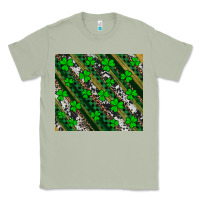 Matcha st patricks western brush strokes Classic Tee - Artiststas