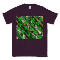 Plum st patricks western brush strokes Classic Tee - Artiststas