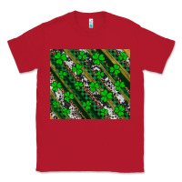 Red st patricks western brush strokes Classic Tee - Artiststas