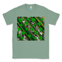 Sage st patricks western brush strokes Classic Tee - Artiststas