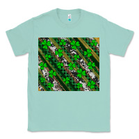 Seafoam st patricks western brush strokes Classic Tee - Artiststas