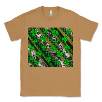 Toasted Coconut st patricks western brush strokes Classic Tee - Artiststas
