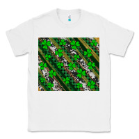 White st patricks western brush strokes Classic Tee - Artiststas