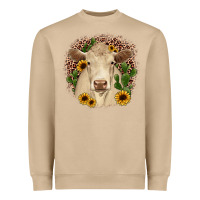 Mushroom charolais leopard cactus sunflower Heavyweight Sweatshirt - JahusDesignShop