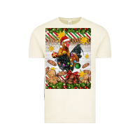Vintage Arctic Christmas rooster Vintage Tee - Artiststas