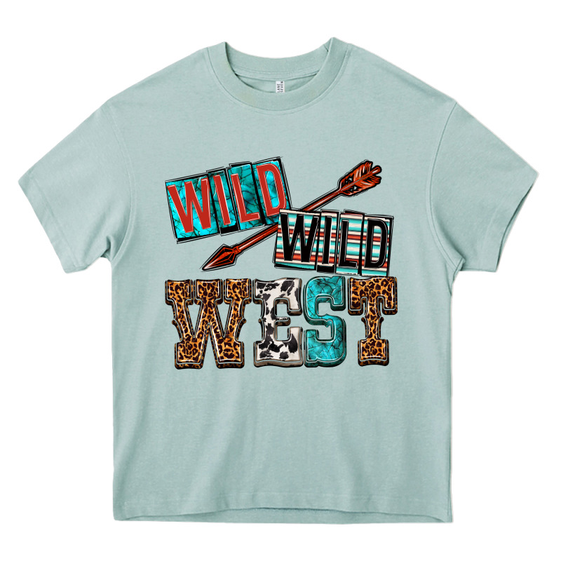 Wild Wild West Heavy Core Tee by texasbilliewilder | Teevron