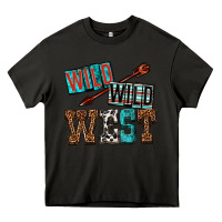 Asphalt wild wild west Heavy Core Tee - texasbilliewilder