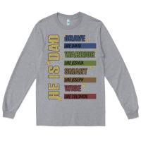 Heather Grey bible verses Long Sleeve Tee - JahusDesignShop