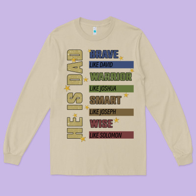 Bible Verses Long Sleeve Tee Designed By Jahusdesignshop