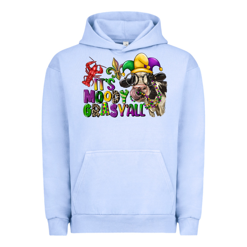Its Moody Gras Yall Urban Hoodie by CowGirlArtShop | Teevron