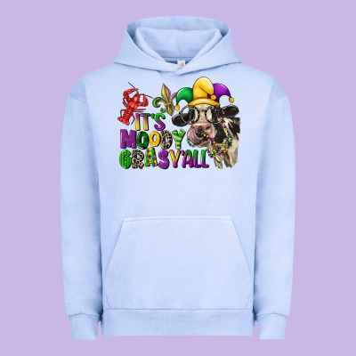 Its Moody Gras Yall Urban Hoodie Designed By Cowgirlartshop