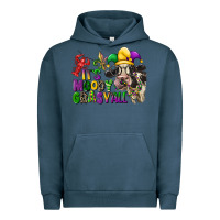 Pigment Midnight Navy its moody gras yall Urban Hoodie - CowGirlArtShop
