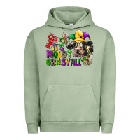 Pigment Oil Green its moody gras yall Urban Hoodie - CowGirlArtShop