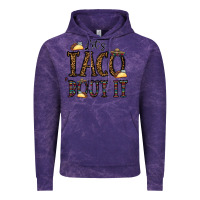 Cloud Purple let's taco bout it Vintage Hoodie - CowhideDigitalArt