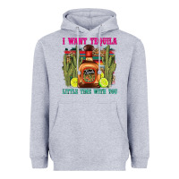 Heather Grey i want tequila little time with you Heavyweight Hoodie - LillyAllenDesigns
