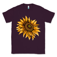 Plum sunflower Classic Tee - AdoDesignShop