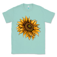 Seafoam sunflower Classic Tee - AdoDesignShop