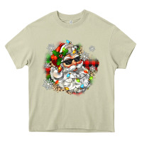 Mossy santa with sunglasses christmas Heavy Core Tee - Zillion Design Studio