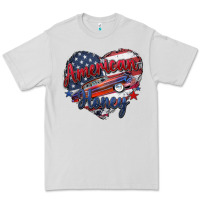 Dove Grey American honey Premium Tee - Zillion Design Studio