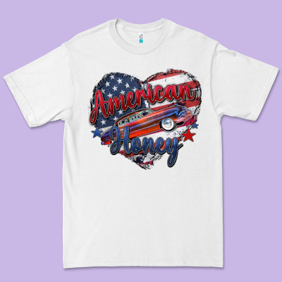 American Honey Premium Tee Designed By Zillion Design Studio