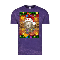 Cloud Purple Christmas sheep air freshener Vintage Tee - Artiststas