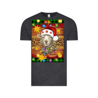 Vintage Black Christmas sheep air freshener Vintage Tee - Artiststas