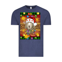 Vintage Denim Christmas sheep air freshener Vintage Tee - Artiststas