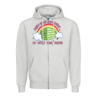 Dove Grey make your own sugar be your own daddy Zipper Hoodie - MaliasSmallBusiness