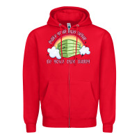 Red make your own sugar be your own daddy Zipper Hoodie - MaliasSmallBusiness