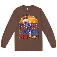 Chestnut Chill the fourth out 4th of july Long Sleeve Tee - NancyCooperArtShop