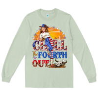 Matcha Chill the fourth out 4th of july Long Sleeve Tee - NancyCooperArtShop