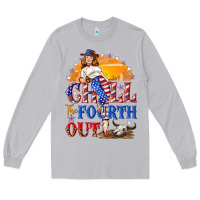 Moon Dust Chill the fourth out 4th of july Long Sleeve Tee - NancyCooperArtShop