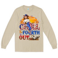 Mushroom Chill the fourth out 4th of july Long Sleeve Tee - NancyCooperArtShop