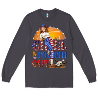 Smoke Chill the fourth out 4th of july Long Sleeve Tee - NancyCooperArtShop